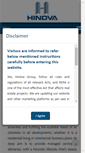 Mobile Screenshot of hindvabuilders.com